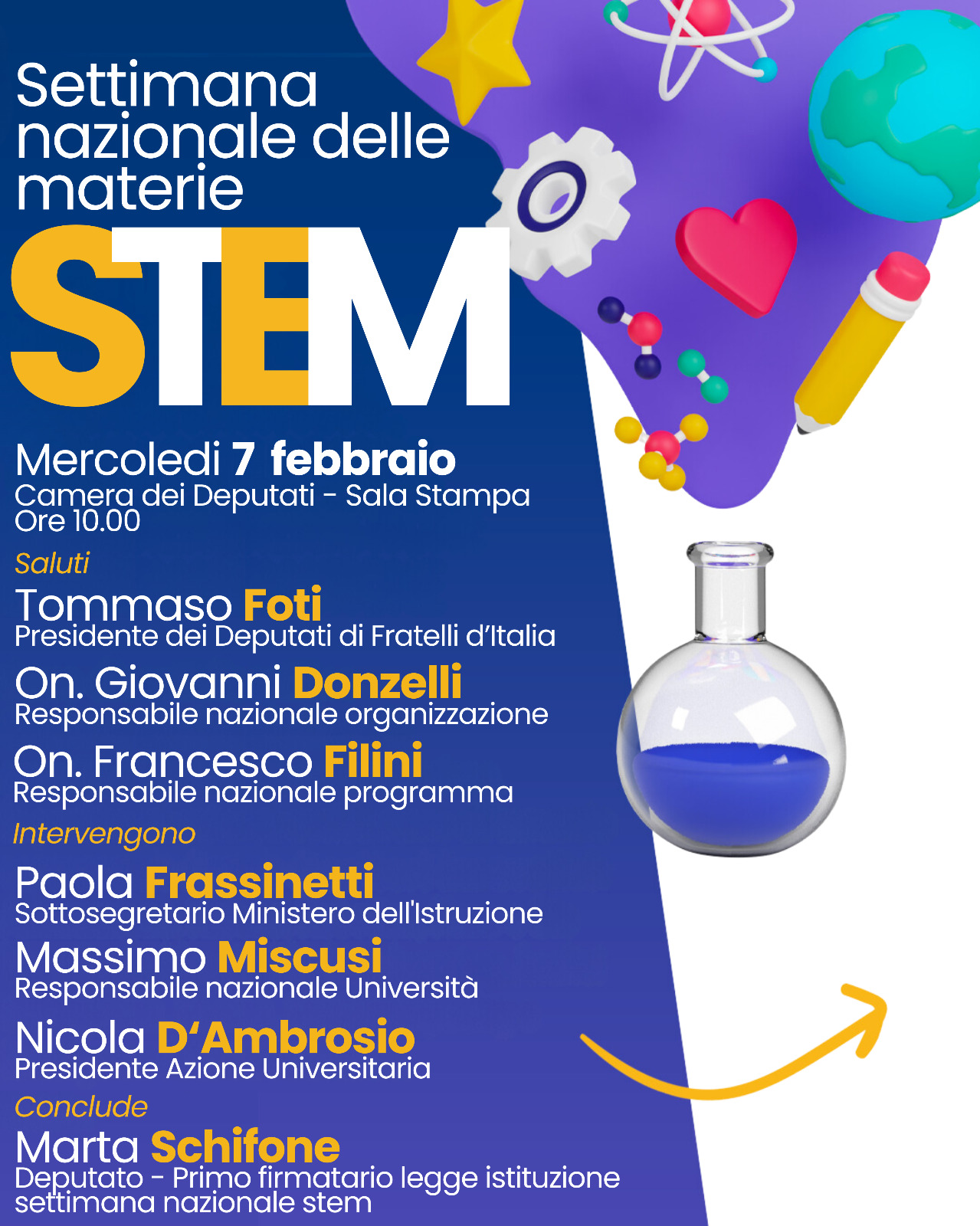 Settimana nazionale delle materie STEM