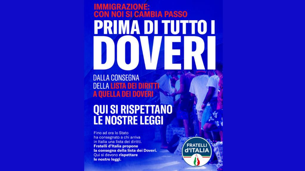 Presentazione PDL sui doveri dei richiedenti asilo