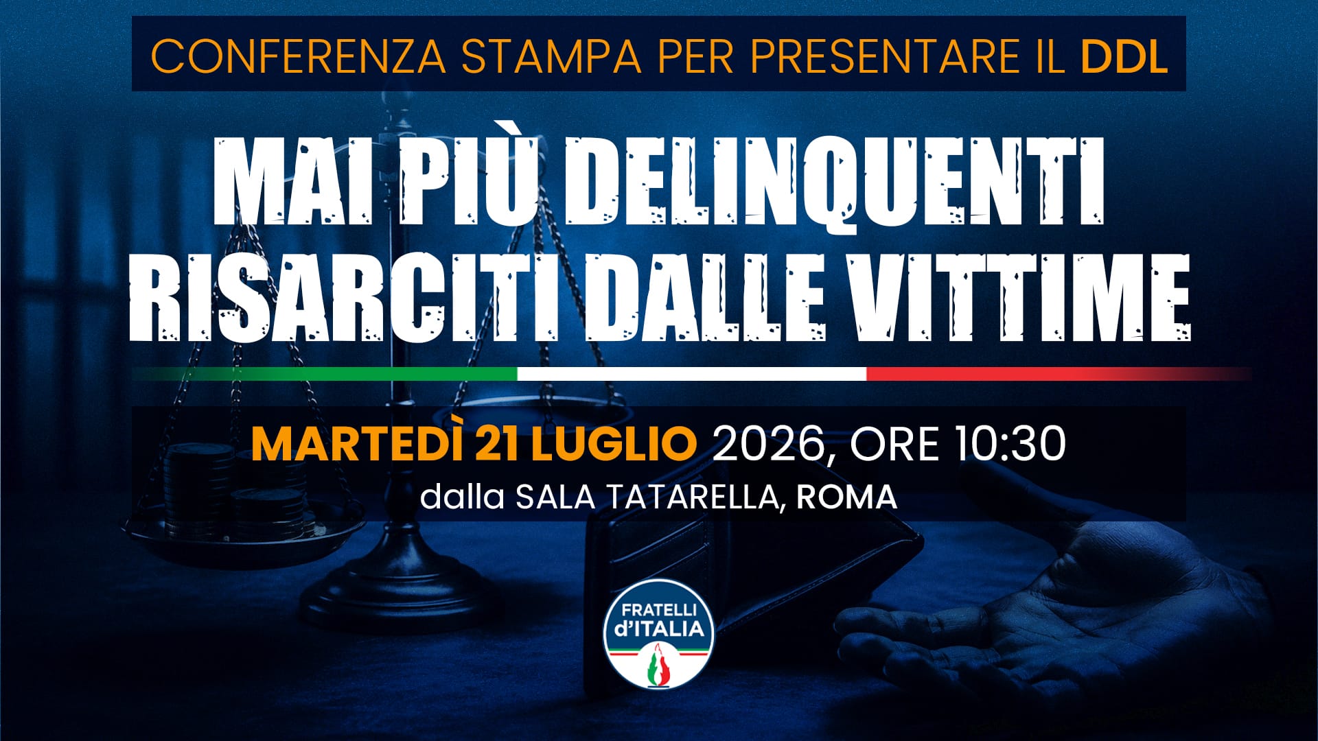 Mai più delinquenti risarciti dalle vittime