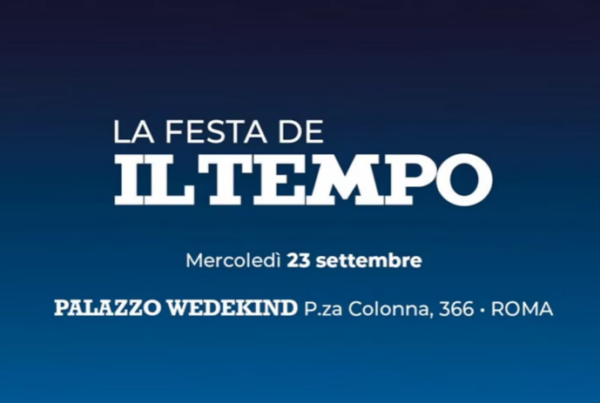 Intervento alla festa de "Il Tempo"